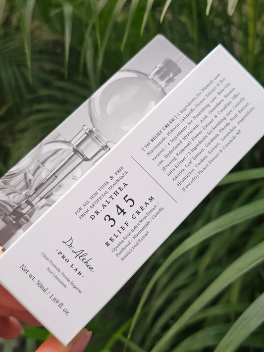 345 Relief Cream de Dr. Althea: Hidratación y Calma para tu Piel Sensible ✨