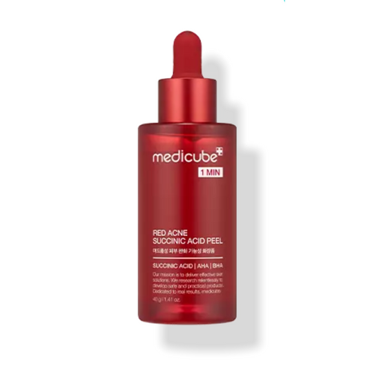 Red Acne Succinic Acid Peel 40ml - MEDICUBE