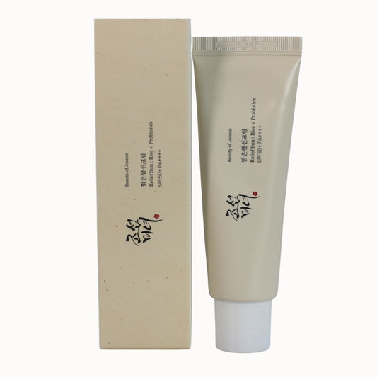 Protector Solar Relief Sun: Rice + Probiotics (SPF50+ PA++++) 50ml - BEAUTY OF JOSEON